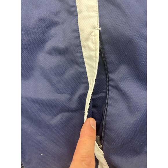 Under Armour Jacket Mens Small Navy Blue Full Zip Warm Up Track Athletic - Picture 7 of 8